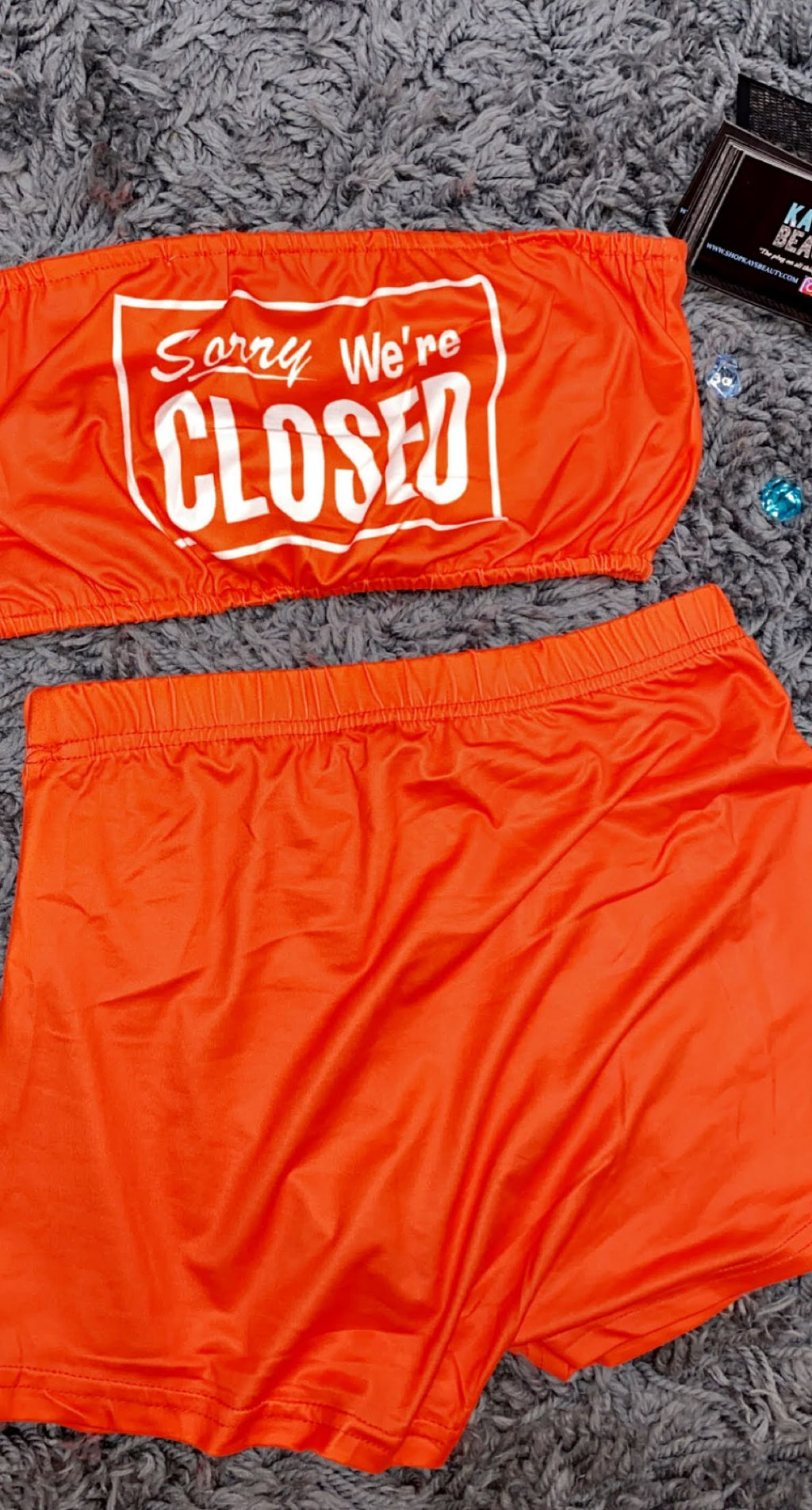 SORRY, WE'RE CLOSED! Shorts Set