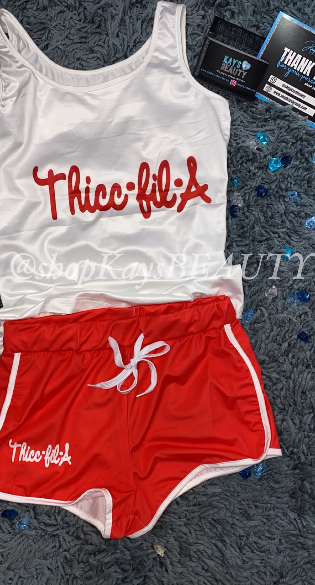 THICC-FIL-A Shorts Set